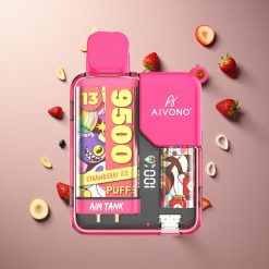Aivono Aim Tank 9500 Jordgubbis med 5% nikotin och 650mAh