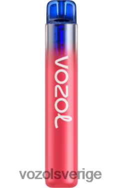 VOZOL NEON 800 strawberry tranberry bubbelgum DX642280 - VOZOL Vape