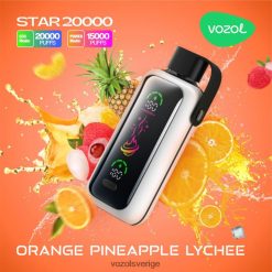 VOZOL STAR 20 000 apelsin ananas litchi DLXTZ615 - VOZOL Vape Smaker