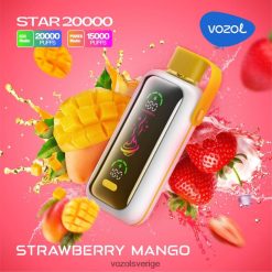 VOZOL STAR 20 000 jordgubbsmango DLXTZ61 - VOZOL Sverige